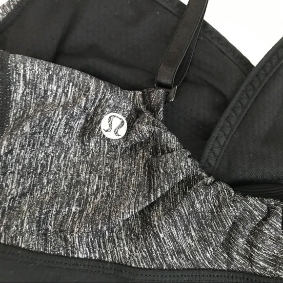 ** Lululemon ** black cross crossback tank top - Picture 4 of 5